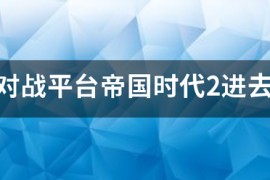 帝国时代2对战视频_帝国时代2对战视频第一视角